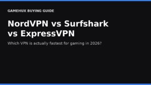 NordVPN vs Surfshark vs ExpressVPN for Gaming: Which Is Fastest?
