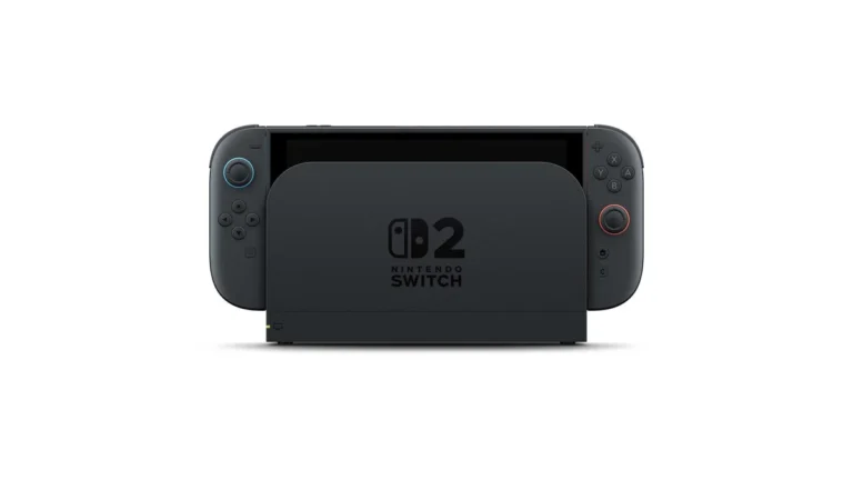Nintendo Switch 2 console docked hardware image