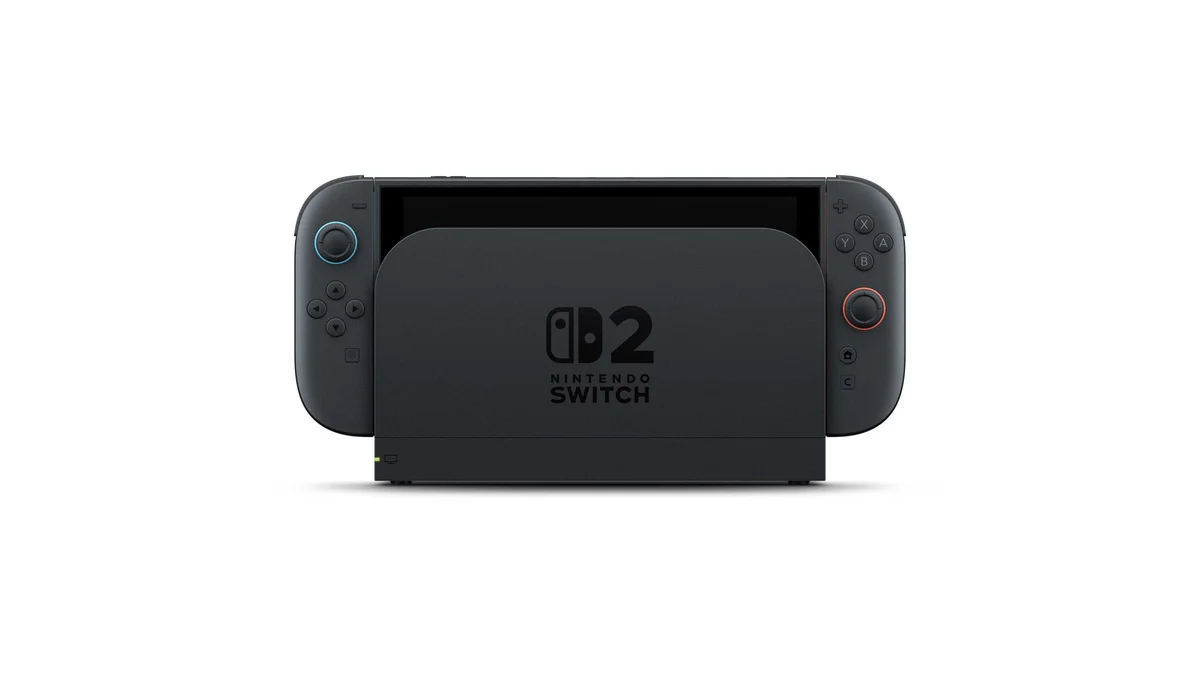 Nintendo Switch 2 console docked hardware image