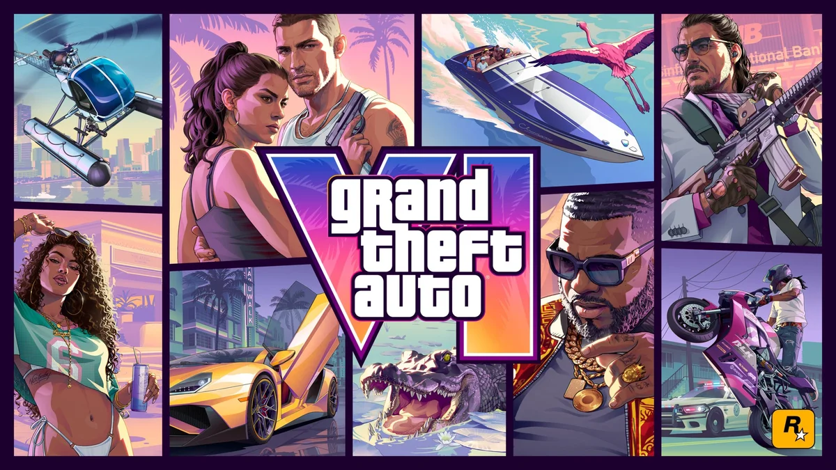 Grand Theft Auto VI official cover art