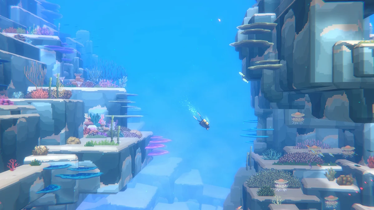 Dave the Diver gameplay screenshot ahead of its mobile release