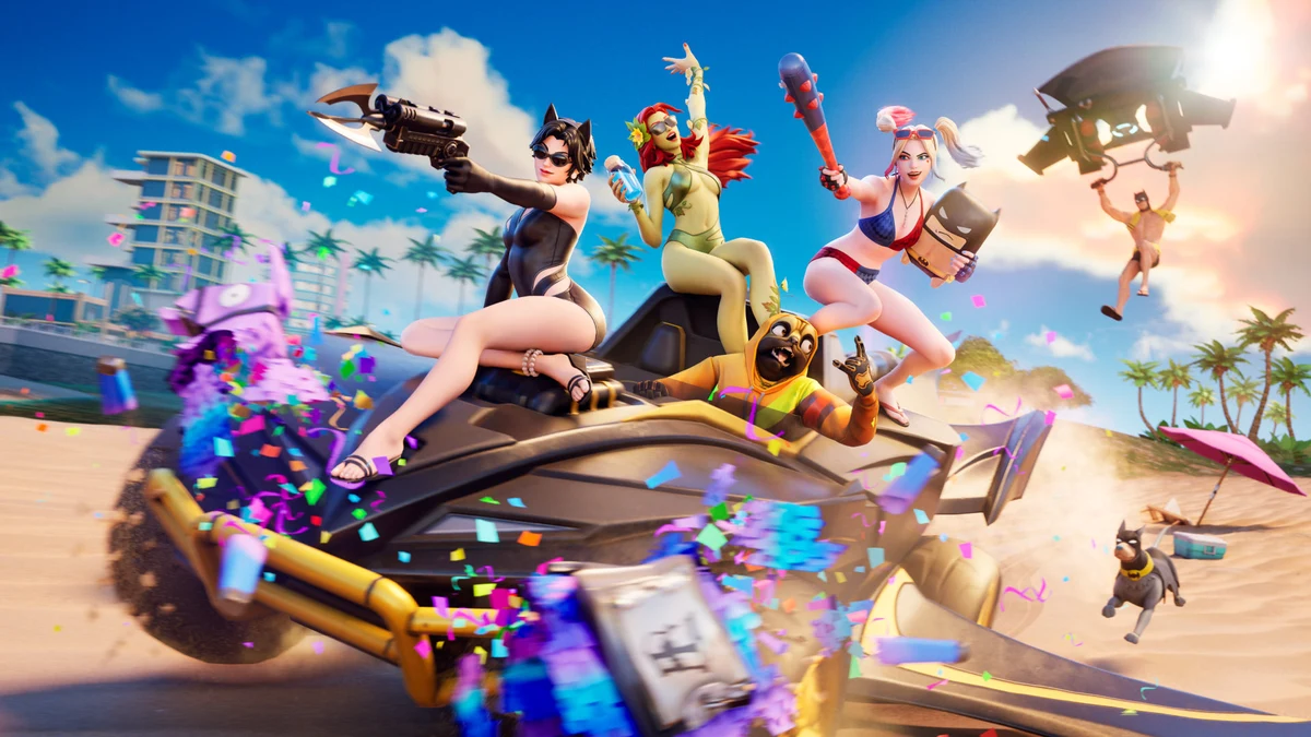 Official Fortnite Battle Royale artwork across platforms