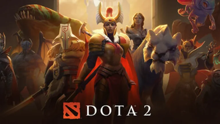 Official Dota 2 key art from Steam
