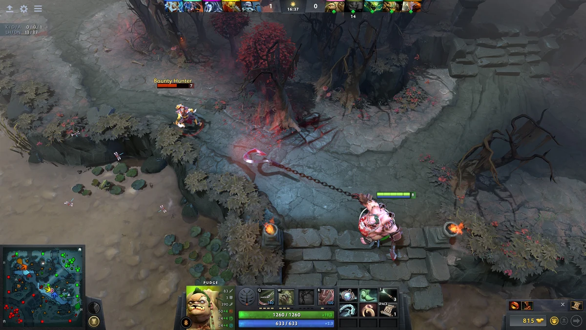 Official Dota 2 hero screenshot