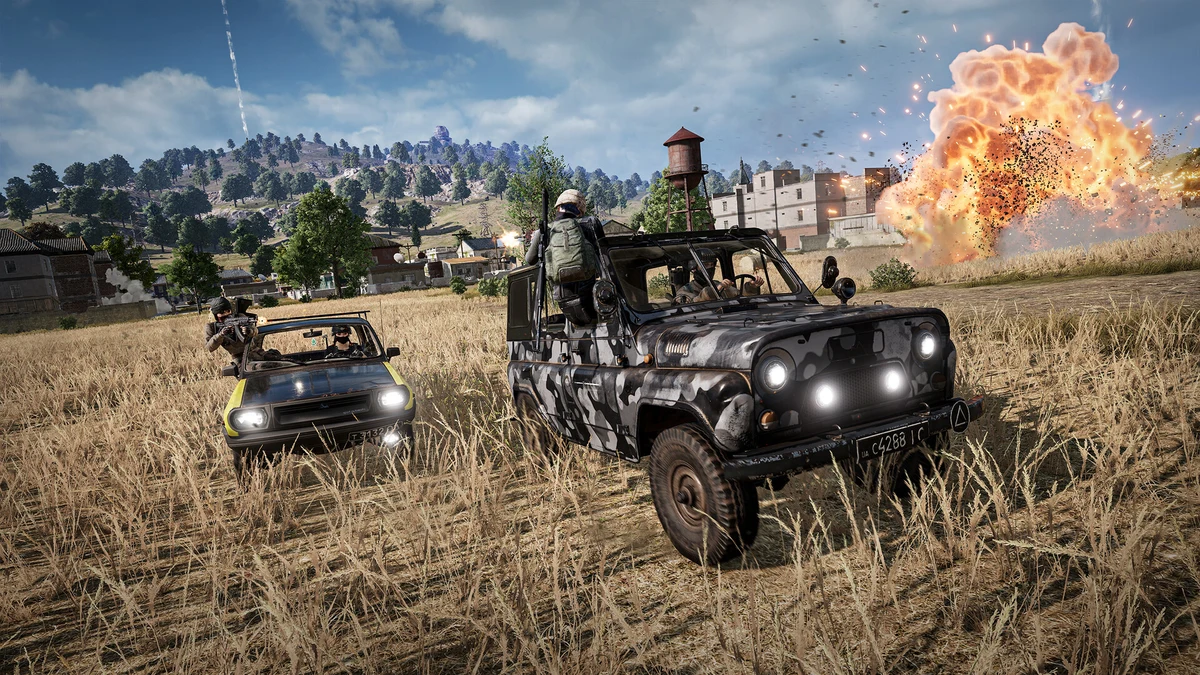Official PUBG gameplay screenshot