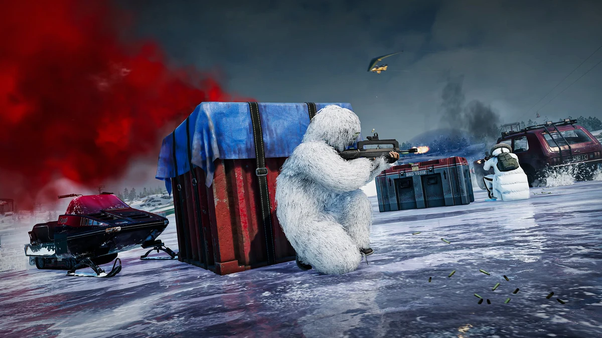 Official PUBG competitive gameplay screenshot