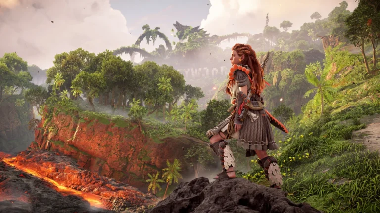 Horizon Forbidden West machine combat screenshot