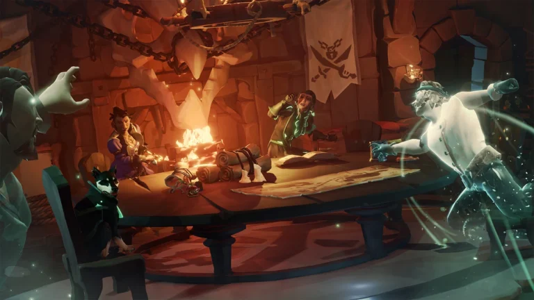 Sea of Thieves voyages screenshot