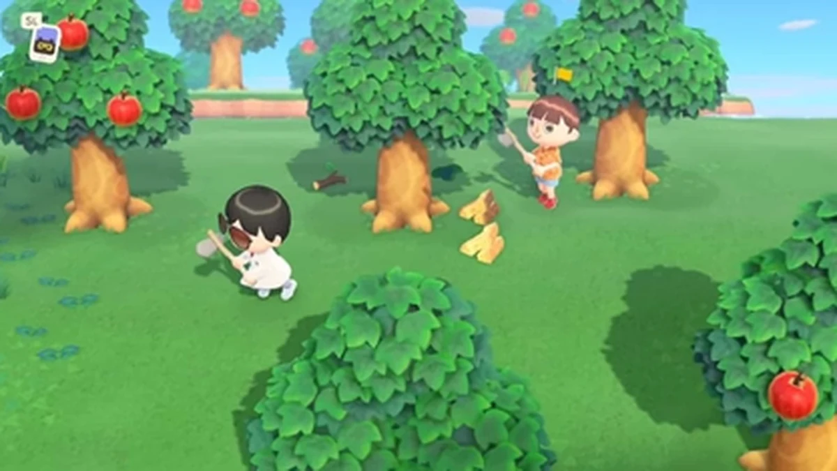 Animal Crossing: New Horizons gameplay screenshot via Wikipedia