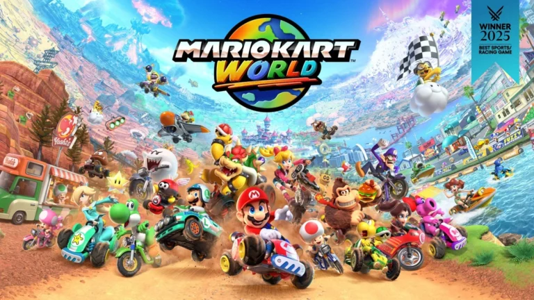 Mario Kart World official key art for Nintendo Switch 2