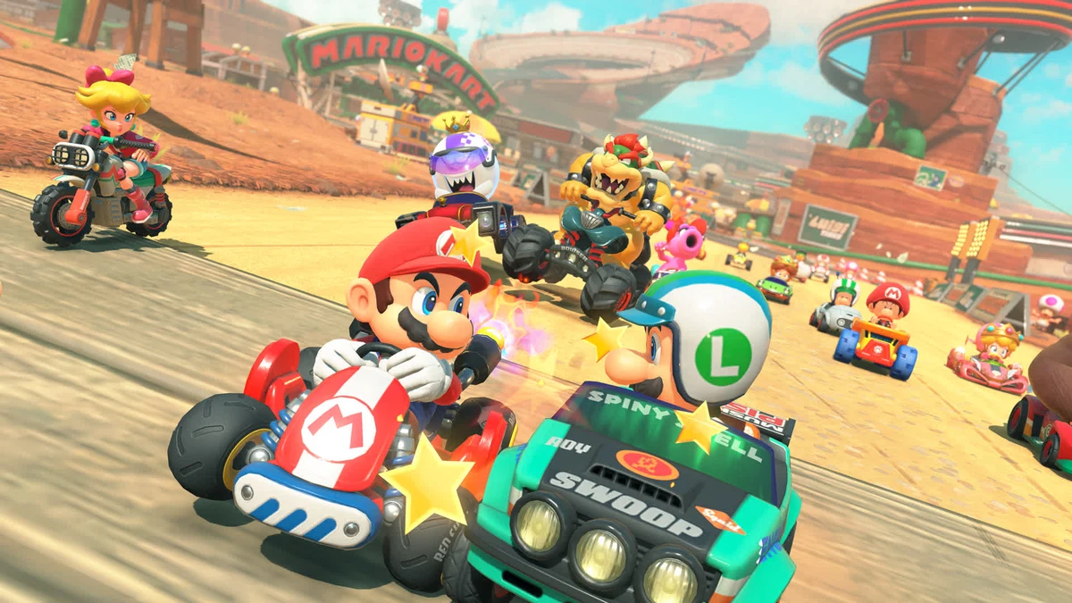 Mario Kart World official gameplay screenshot 2