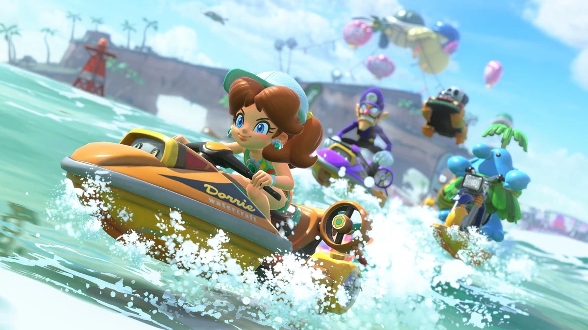 Mario Kart World official gameplay screenshot 3