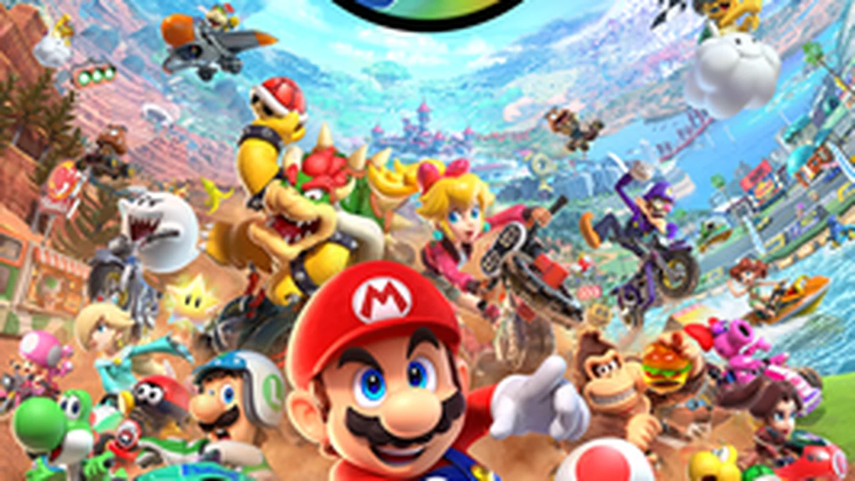 Mario Kart World official cover artwork via Wikipedia
