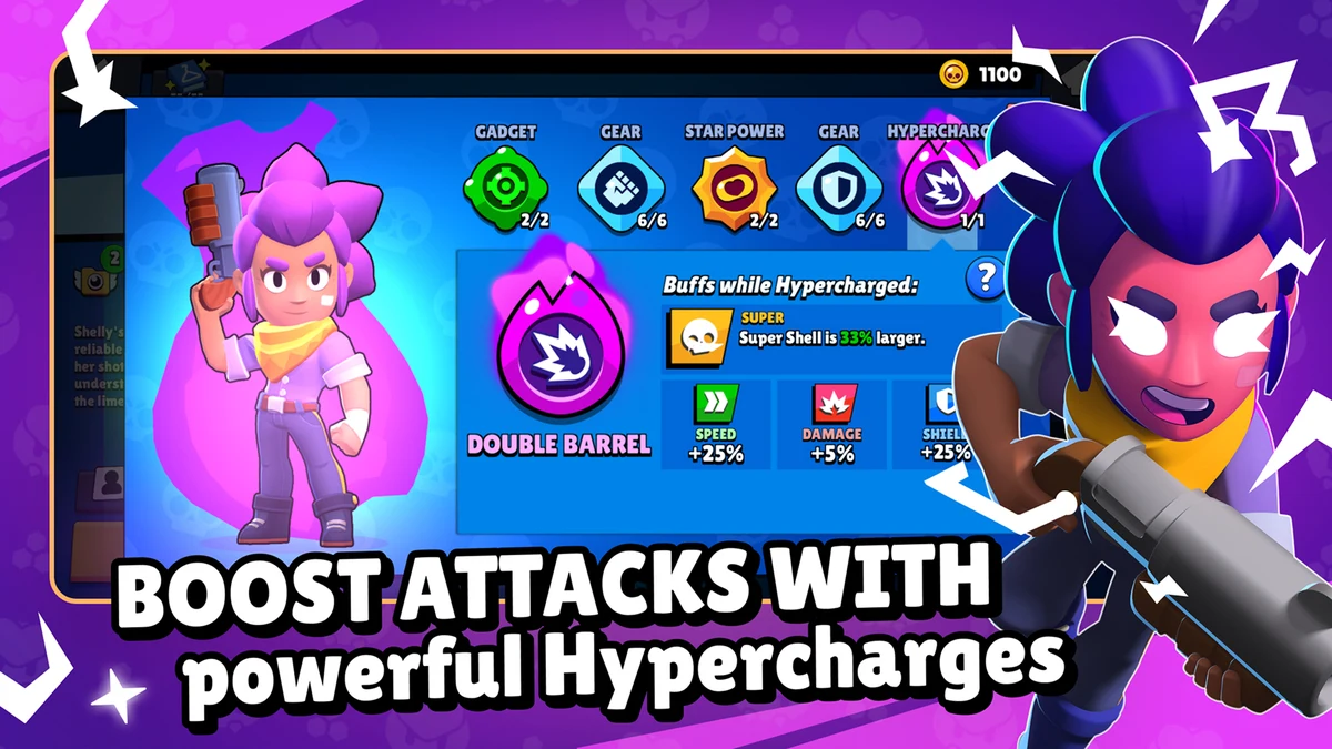 Brawl Stars official gameplay screenshot from Google Play store listing