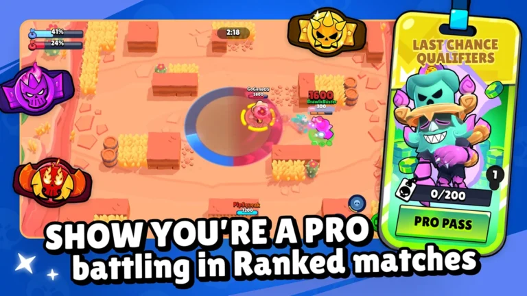 Brawl Stars official gameplay screenshot from Google Play store listing