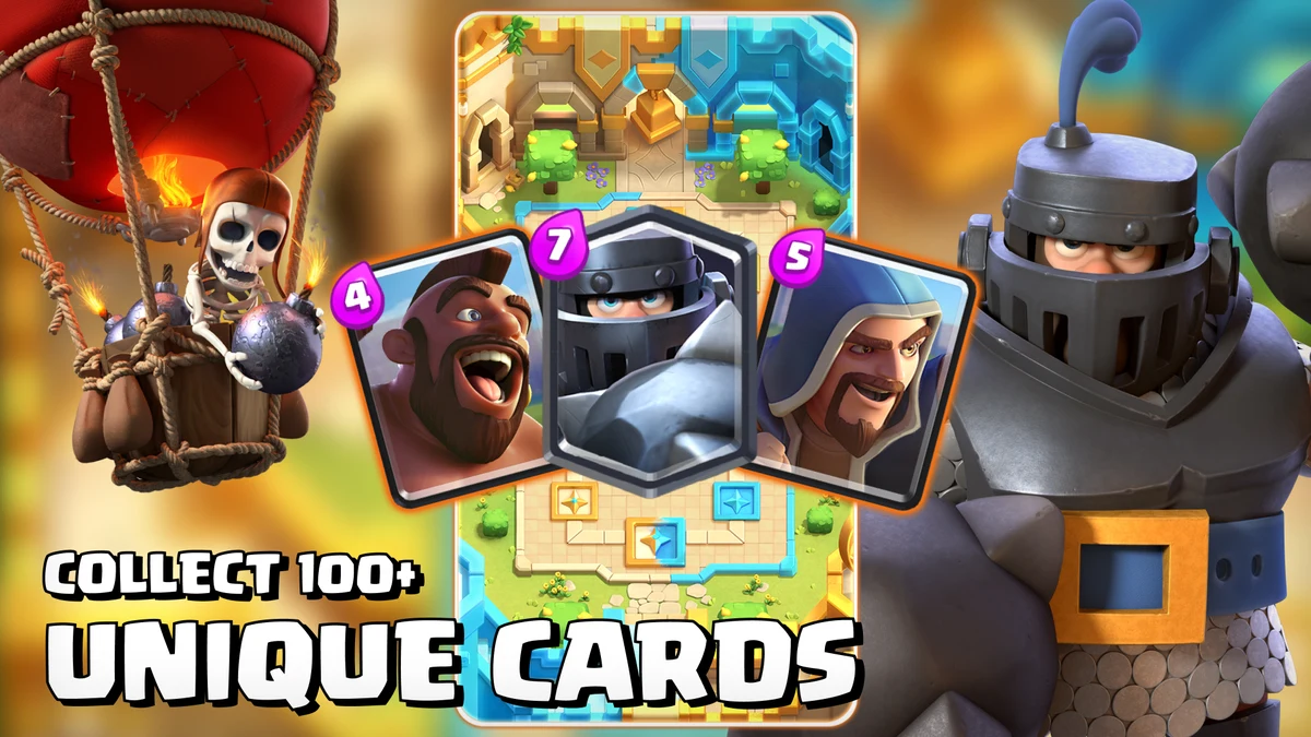 Clash Royale official gameplay screenshot from Google Play store listing