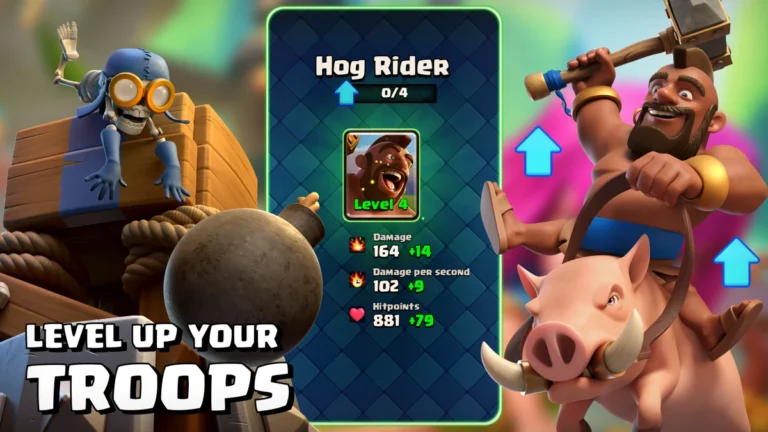 Clash Royale official gameplay screenshot from Google Play store listing