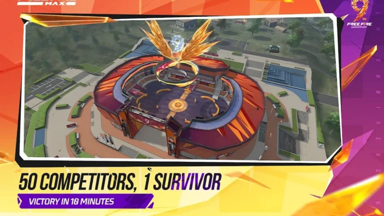 Garena Free Fire battle royale gameplay screenshot, from official Google Play store listing