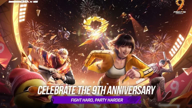 Garena Free Fire combat action screenshot, from official Google Play store listing
