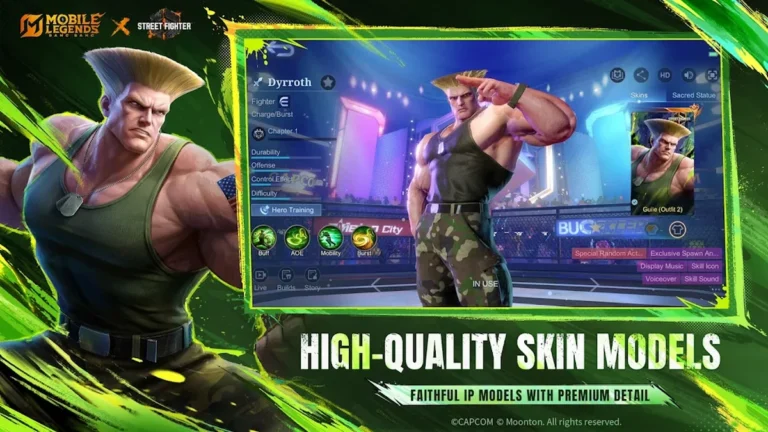 Mobile Legends: Bang Bang hero character screenshot, from official Google Play store listing