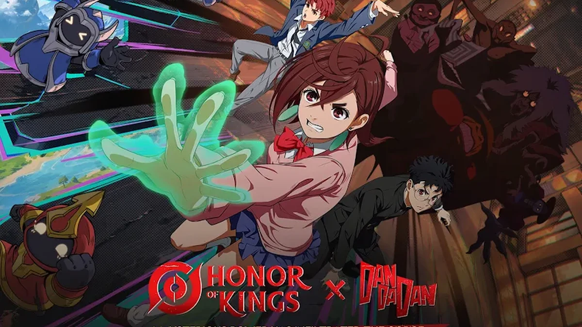 Honor of Kings team combat screenshot, from official Google Play store listing