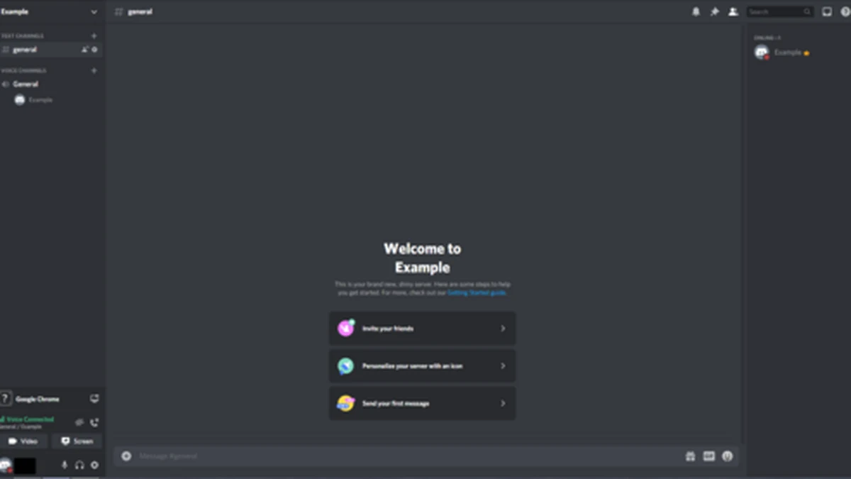 A Discord gaming server with text channels set up, the kind of server where bots get added
