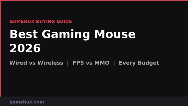 Best Gaming Mouse 2026: Wired vs Wireless, FPS vs MMO Picks