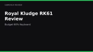 Royal Kludge RK61 Review: The Best Budget 60% Keyboard in 2026?
