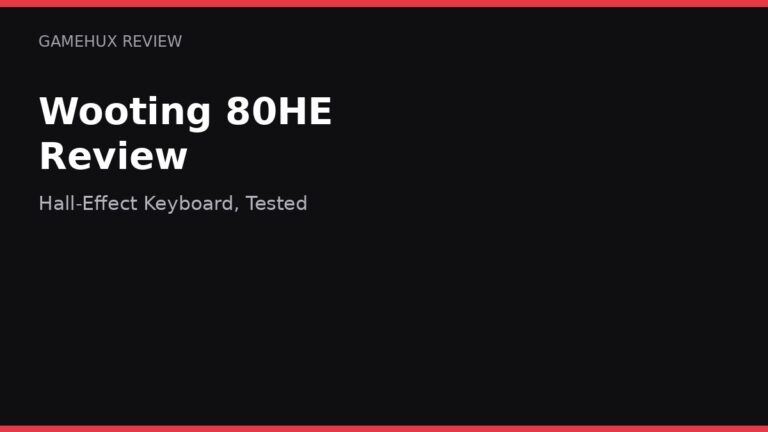 Wooting 80HE Review: Is the Hall-Effect Keyboard Worth $200 in 2026?